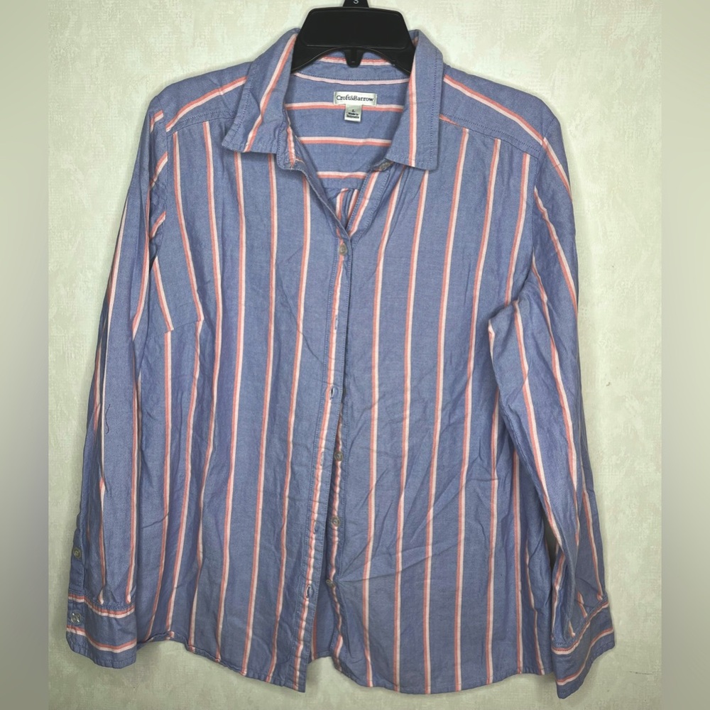 Croft & Barrow Coastal Women’s Large Button Down